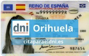 Oficina DNI Orihuela - Para obtener por primera vez o renovar el DNI y Pasaporte - Dirección, horarios, teléfonos y cita previa