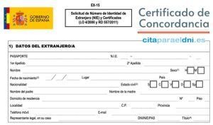 Certificado de Concordancia