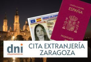 Cita Extranjería en Zaragoza: trámites, documentos, pdf, cita previa, etc.