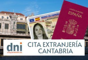 Cita Extranjería Cantabria