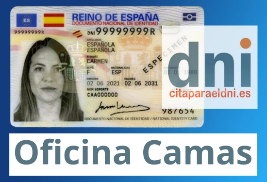 Oficina DNI y Pasaporte de Camas  - Para obtener por primera vez o renovar el DNI y el pasaporte