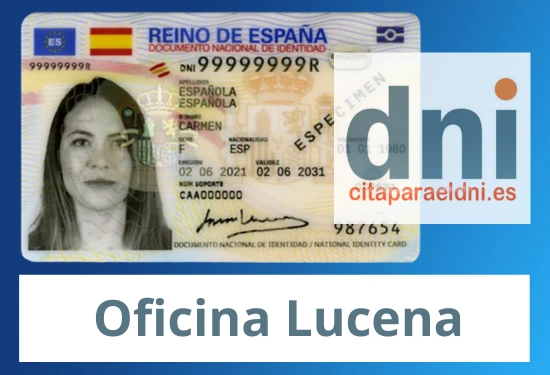 Oficina DNI y Pasaporte de Lucena - Para obtener por primera vez o renovar el DNI y el pasaporte