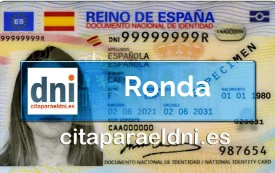 Oficina DNI y Pasaporte de Ronda  - Para obtener por primera vez o renovar el DNI y el pasaporte