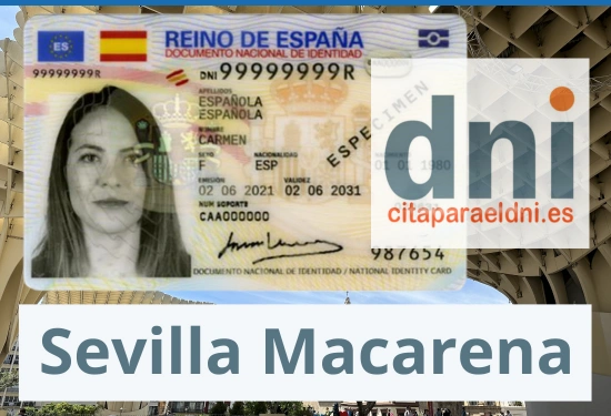 Oficina DNI y Pasaporte de Sevilla Macarena  - Para obtener por primera vez o renovar el DNI y el pasaporte