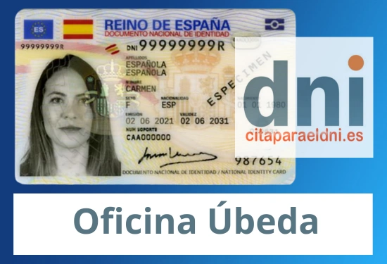 Oficina DNI y Pasaporte de Úbeda  - Para obtener por primera vez o renovar el DNI y el pasaporte