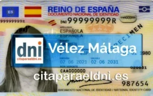 Oficina DNI y Pasaporte de Velez-Málaga Torre del Mar  - Para obtener por primera vez o renovar el DNI y el pasaporte