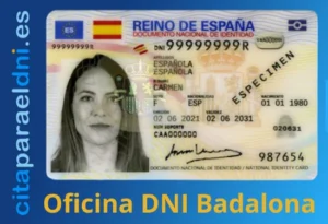 Oficina DNI y Pasaporte de Badalona  - Para obtener por primera vez o renovar el DNI y el pasaporte