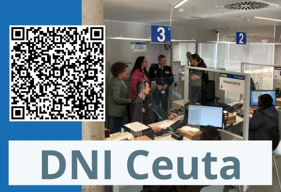 Oficina DNI y Pasaporte de Ceuta  - Para obtener por primera vez o renovar el DNI y el pasaporte