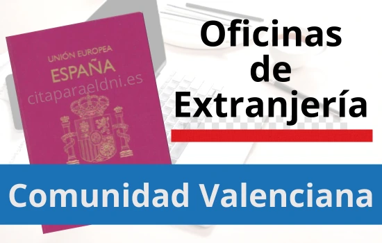 Oficinas de Extranjería de la Comunidad Valenciana