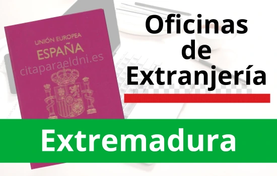 Oficinas de Extranjería de Extremadura